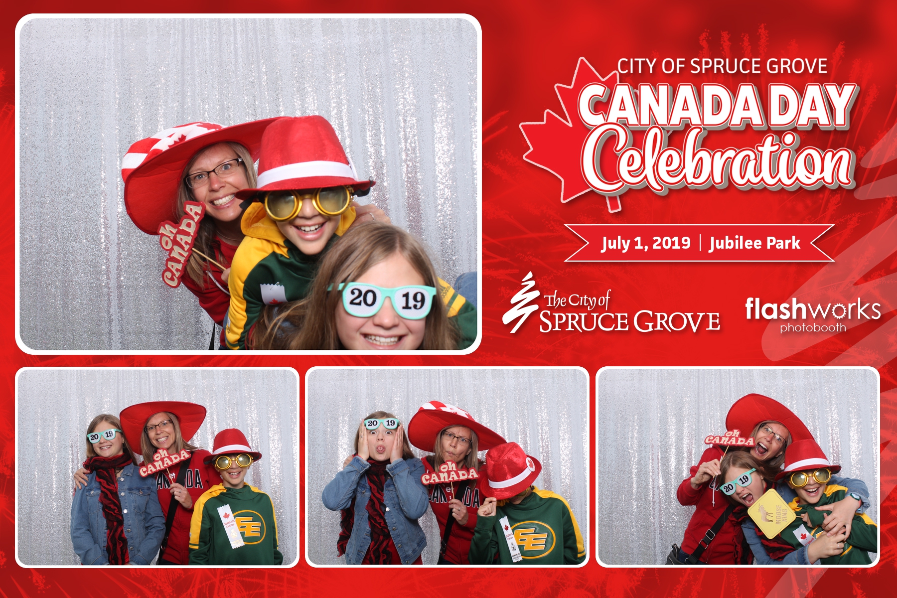 City of Spruce Grove Canada Day | View more photos from the event at gallery.flashworksphotobooth.com/u/FlashworksPhotoboothInc/City-of-Spruce-Grove-Canada-Day